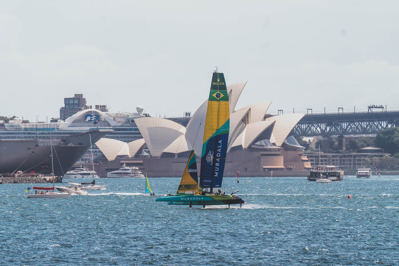Mubadala Brazil SailGP Team encara etapa desafiadora em Sydney e segue em evolução
